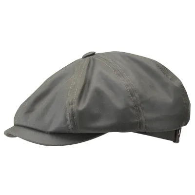Casquette Hatteras Coton Imperméable Kaki- Stetson Reference : 9685 | Chapellerie Traclet