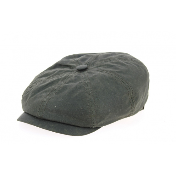 Casquette  Hatteras Coton Imperméable Kaki- Stetson