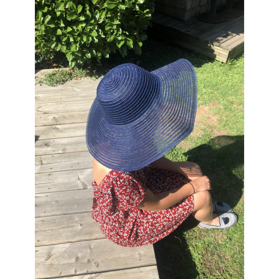 Capeline Yvoire Bleu Marine & Transparente- Traclet 