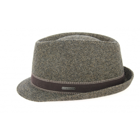 Chapeau Trilby Conley Laine Marron- Stetson