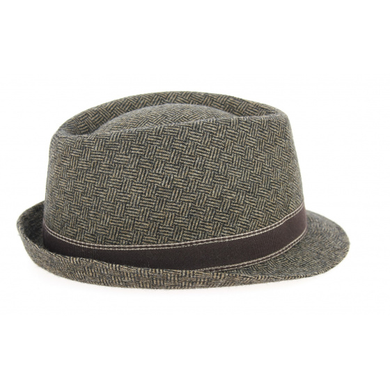 Stetson Brown Wool Conley Trilby Hat