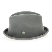 Grey Wool Felt Porkpie Spearfish Hat - Stetson Reference: 4500 | Traclet Hatmakers