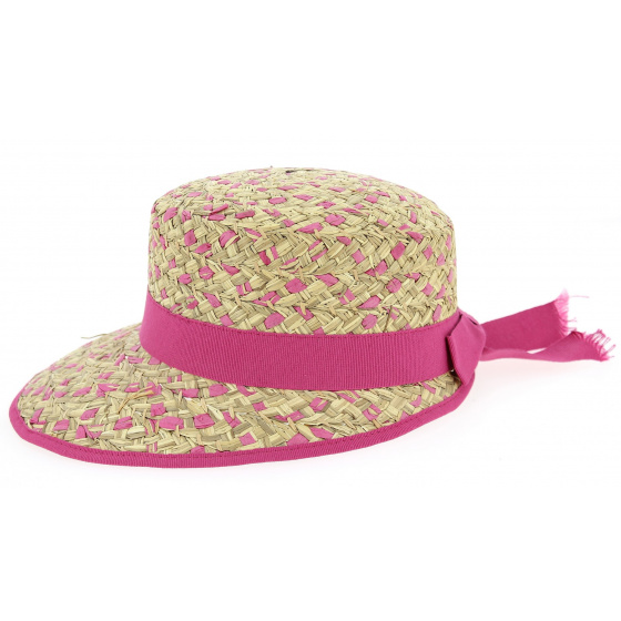 Hat - Giuditta cap with fancy ribbon