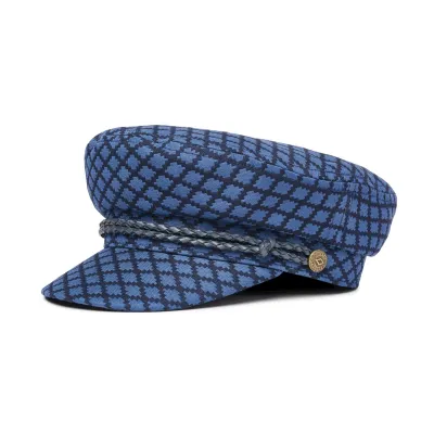 Ashland Navy Blue Sailor Cap - Brixton Reference: 9230 | Traclet Hat Shop