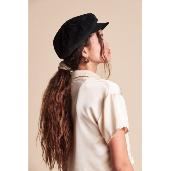 Montreal Black Velvet Cap - Brixton Montreal Black Velvet Cap - Brixton