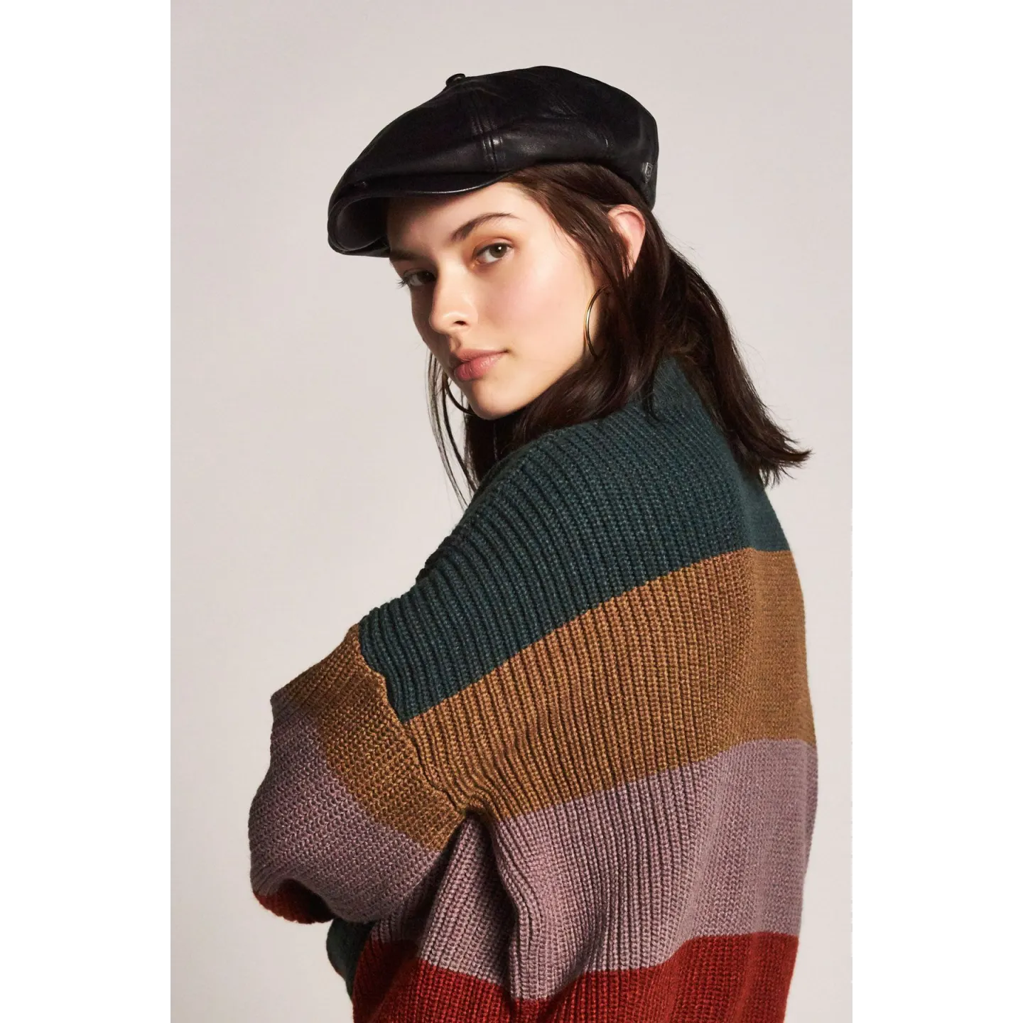 Casquette Brood Cuir Noir- Brixton Reference : 5985 | Chapellerie Traclet