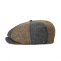 Brown & Gray Cotton Brood Cap - Brixton