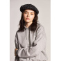 Black & White Ollie Flat Cap - Brixton