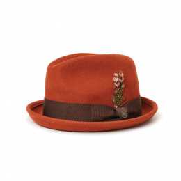 Gain Picante Wool Felt Trilby Hat - Brixton