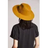 Chapeau Traveller Field Feutre Laine Moutarde- Brixton  Reference : 8193 | Chapellerie Traclet