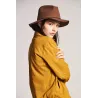 Chapeau Fedora Freeport Feutre Laine Bison - Brixton Reference : 6016 | Chapellerie Traclet