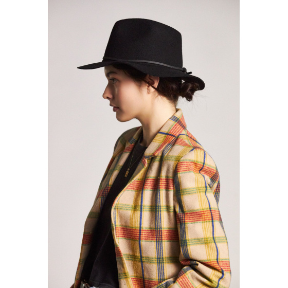 Chapeau Traveller Wesley Feutre Laine Noir - Brixton