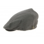 Brown Checkered Hooligan Flat Cap - Brixton