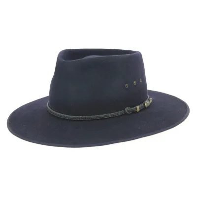 Chapeau Cattleman Feutre Poil Marine - Akubra