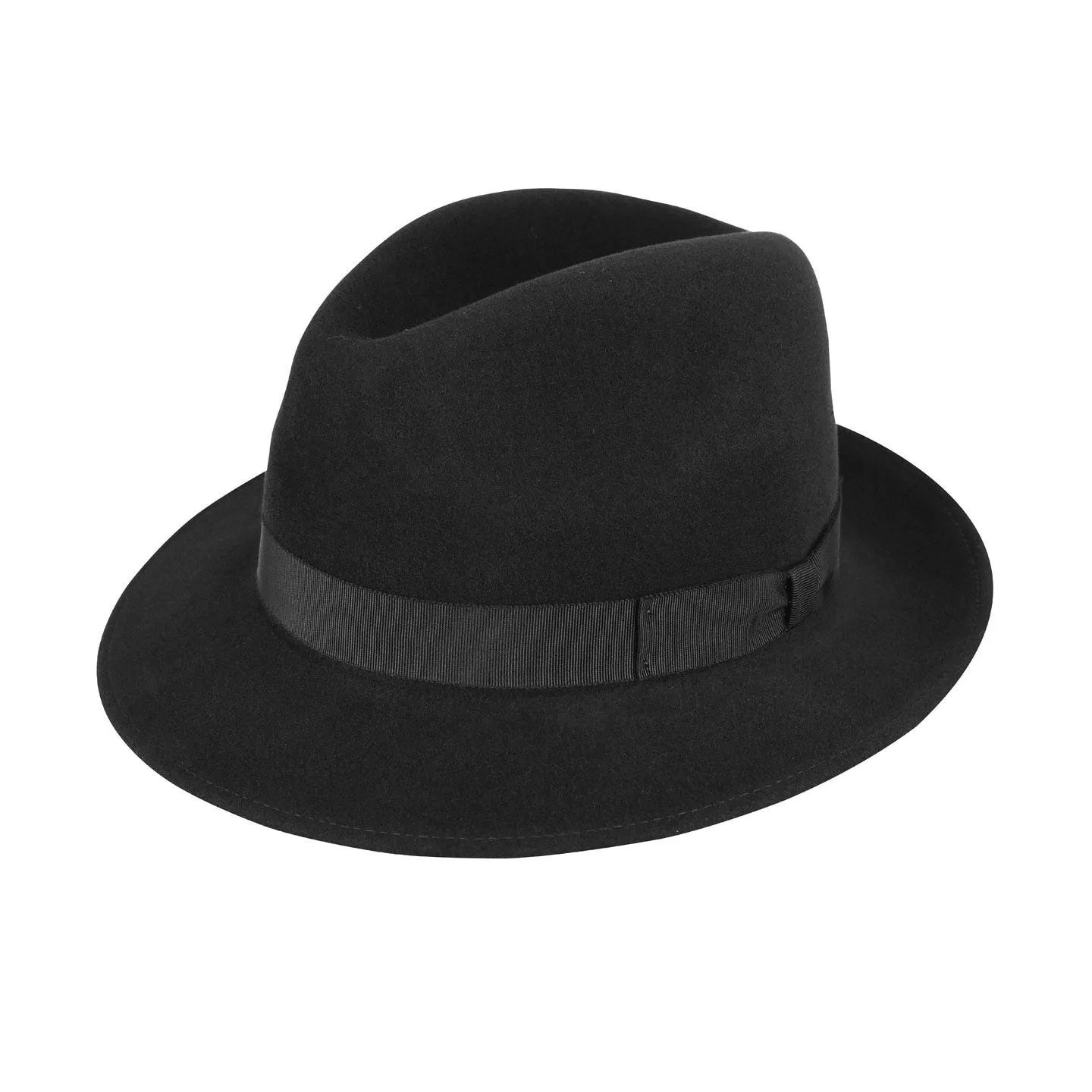 Chapeau Fedora Winters Noir -Bailey Reference : 9722 | Chapellerie Traclet