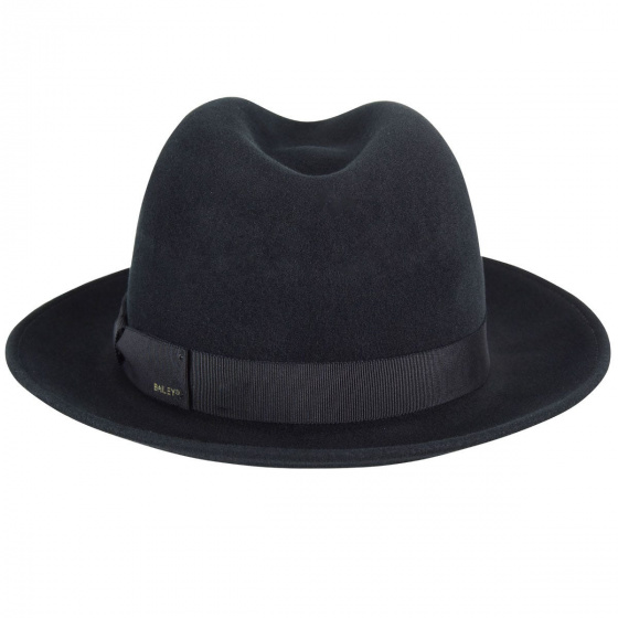 Chapeau Fedora Winters Noir -Bailey