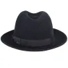 Chapeau Fedora Winters Noir -Bailey Reference : 9722 | Chapellerie Traclet