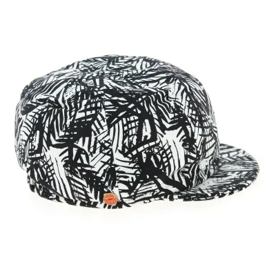 Casquette Gavroche Romy Coton Imprimés Feuilles- Mayser  Reference : 9729 | Chapellerie Traclet