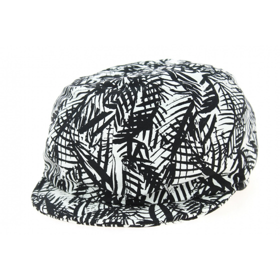 Romy Newsboy Cap Cotton Leaf Print - Mayser