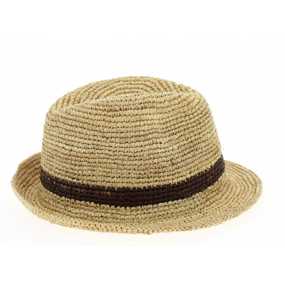 Chapeau Trilby Bude Paille Naturelle- Christys