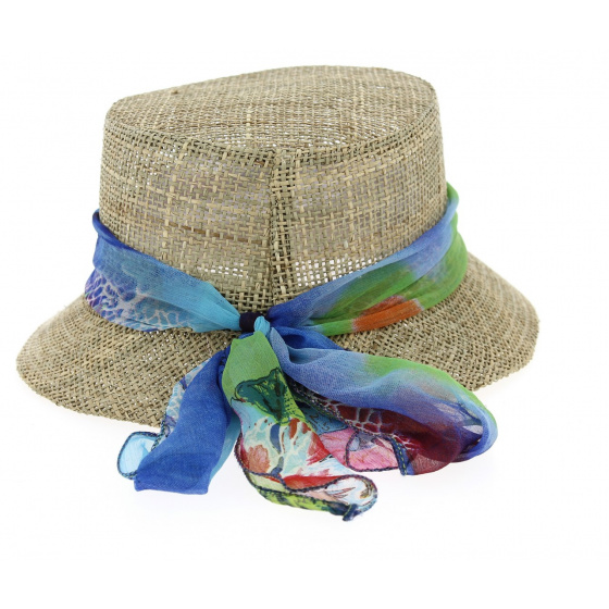Marols Natural Straw Cloche Hat - Traclet Marols Natural Straw Cloche Hat - Traclet
