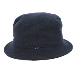 Navy Blue Twill Bucket Hat - Qhuit