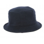 Navy Blue Twill Bucket Hat - Qhuit