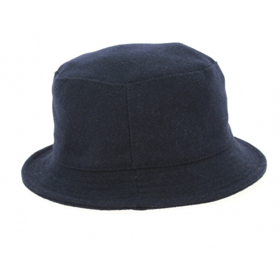 Navy Blue Twill Bucket Hat - Qhuit