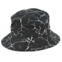 Bob Marbled Hat Black & White- King Apparel