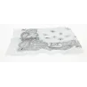 white bandana headscarf - 100% cotton - Online purchase Reference: 6871 | Traclet Hat Shop
