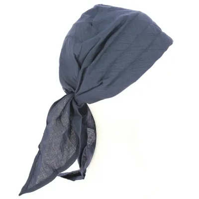toque turban en lin - coloris uni Reference : 2000 | Chapellerie Traclet