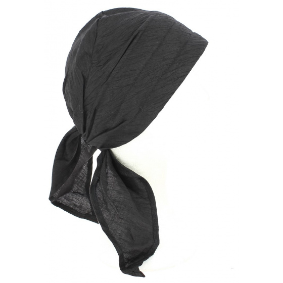 Toque Turban Chimiothérapie Mono lin coloré