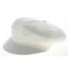 Casquette Gavroche Paola Lin Blanche- Crambes Reference : 9737 | Chapellerie Traclet