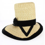 Folkloric Straw Top Hat - Traclet