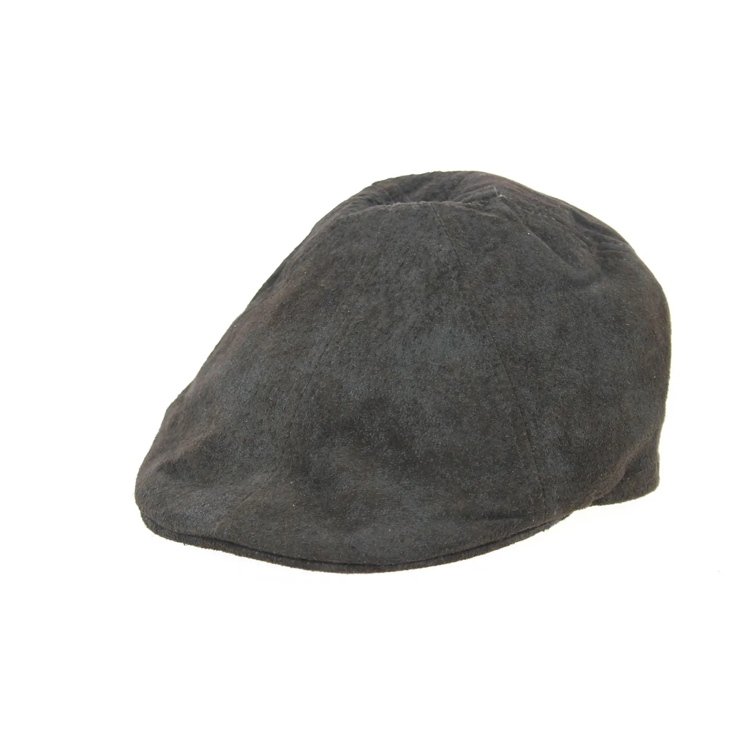 Ducky Leather Cap Chocolate - Aussie Apparel Reference: 9742 | Traclet Hat Shop