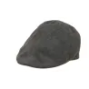 Ducky Leather Cap Chocolate - Aussie Apparel Reference: 9742 | Traclet Hat Shop
