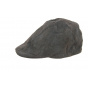 Black leather cap Caloway by Traclet