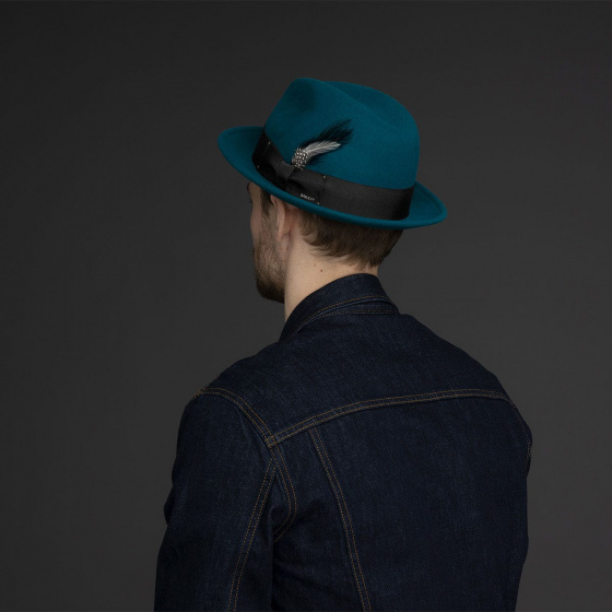 Chapeau Trilby Tino Vert Bouteille Bailey