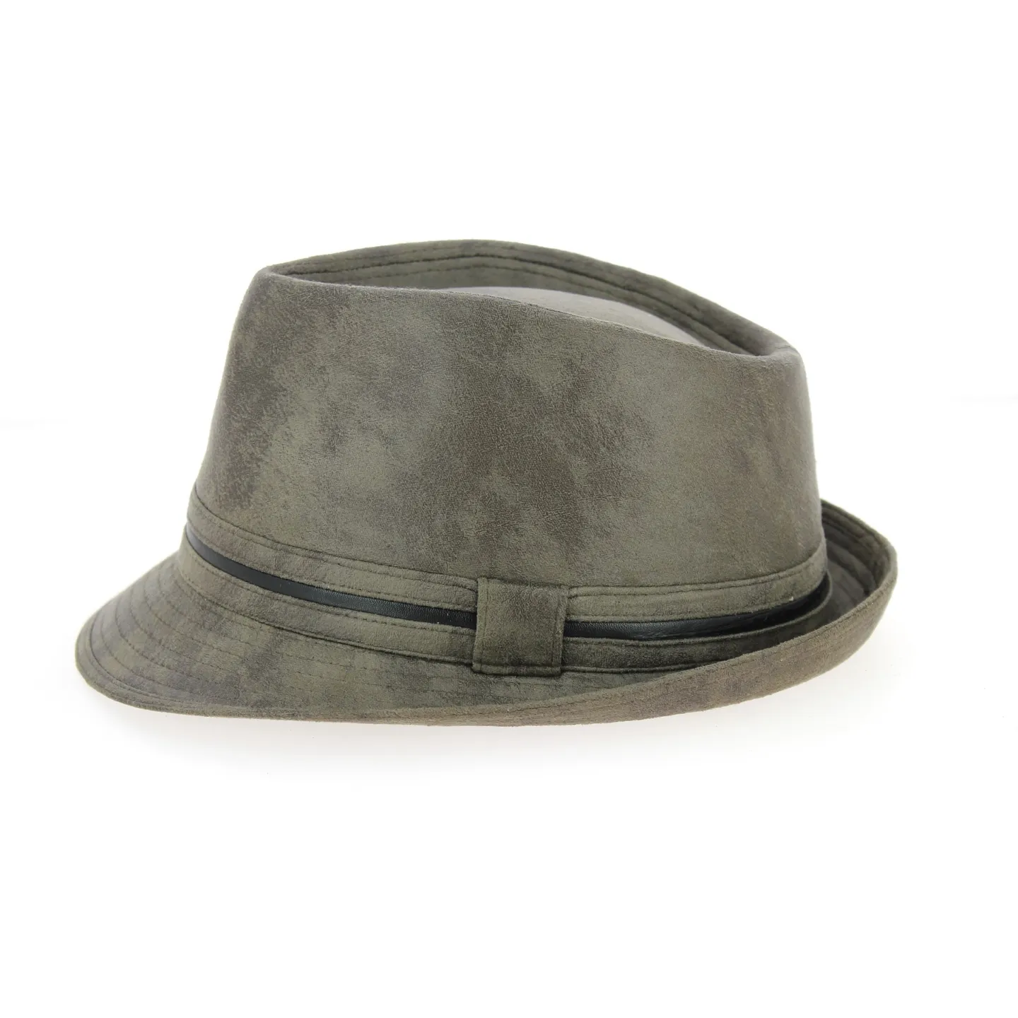 Chapeau Trilby Polyester Gris- Aussie Apparel  Reference : 9748 | Chapellerie Traclet