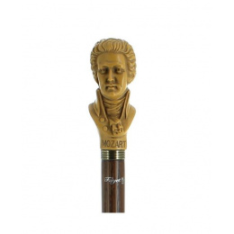 Mozart Head Walking Stick - Fayet
