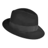 Chapeau Fedora Blixen Noir-Bailey  Reference : 9749 | Chapellerie Traclet