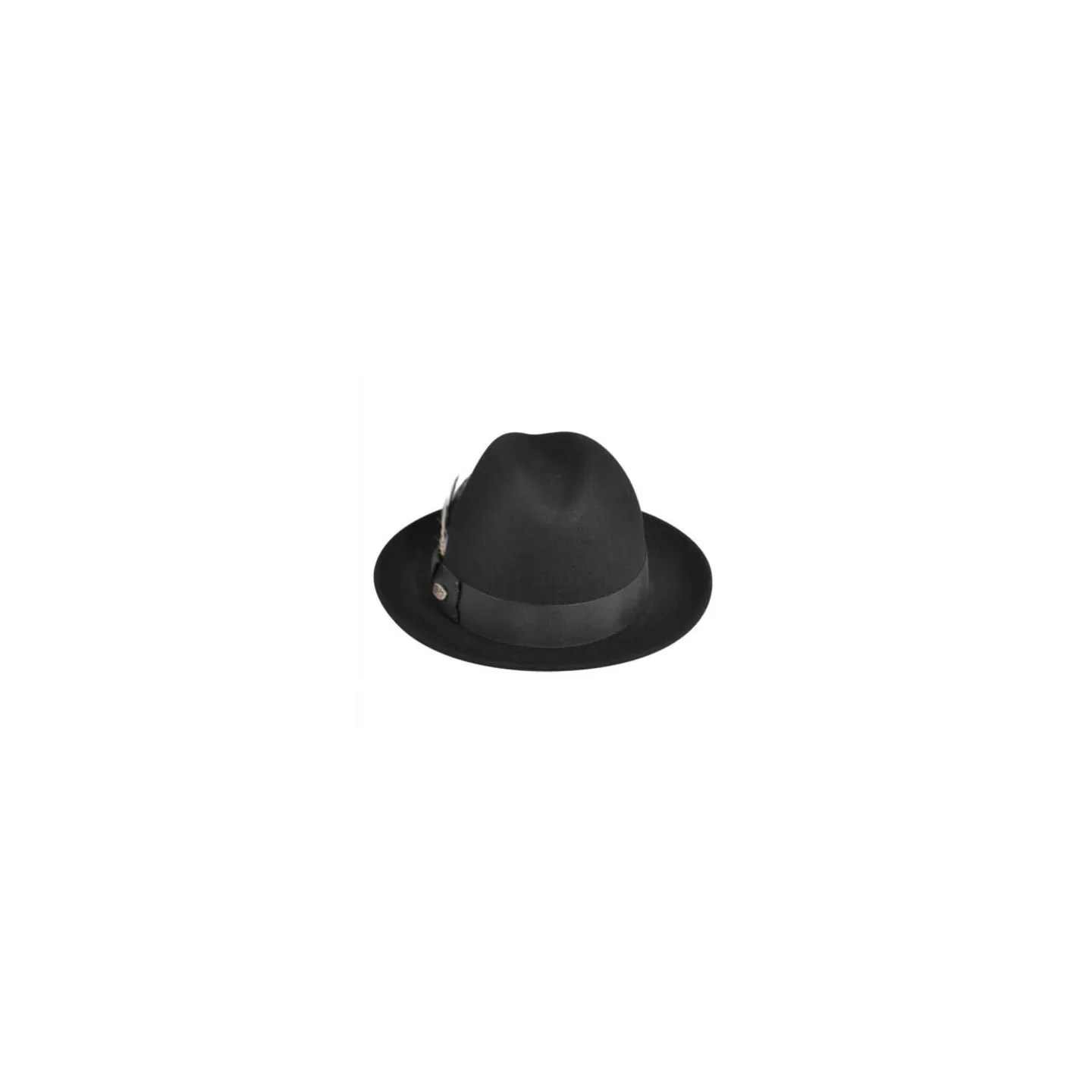 Chapeau Fedora Blixen Noir-Bailey  Reference : 9749 | Chapellerie Traclet