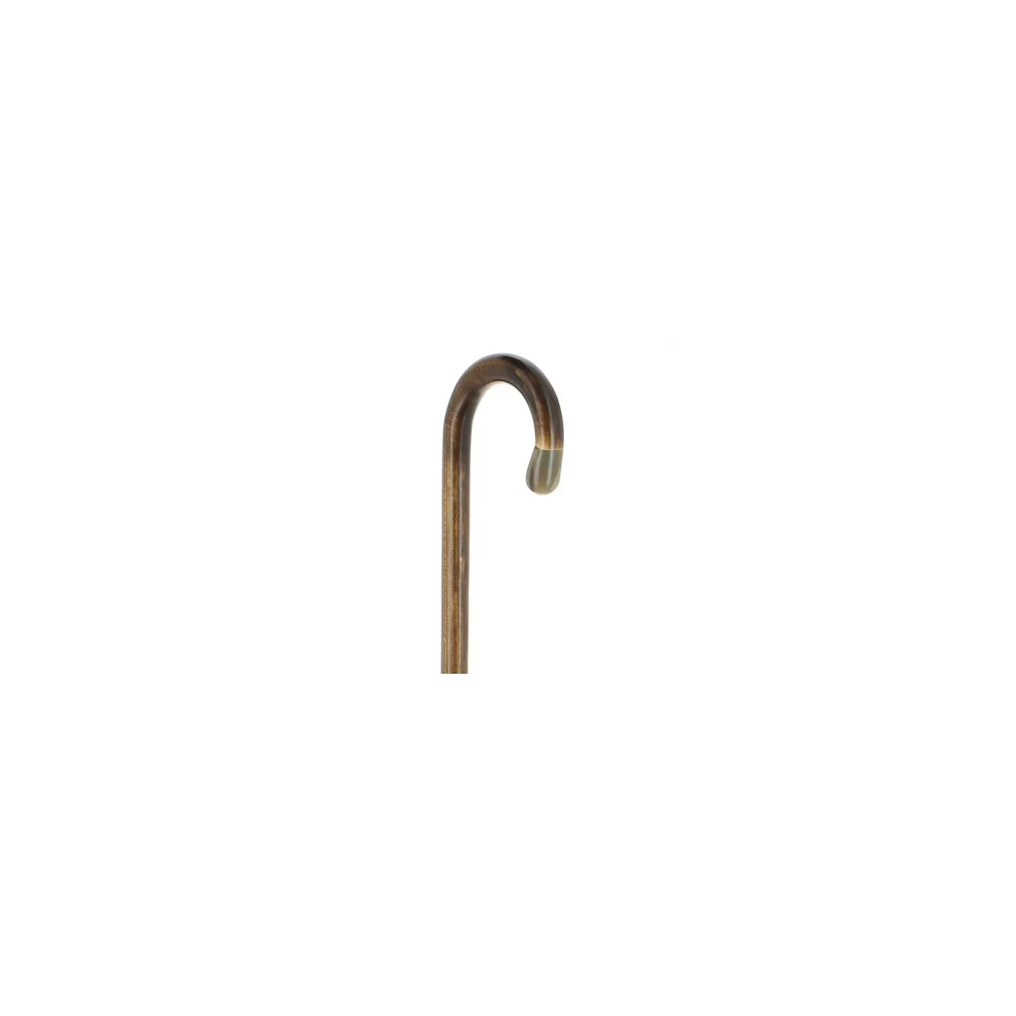 Dark flamed curved cane - Fayet Reference: 1462 | Chapellerie Traclet
