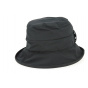 Simone Black Rain Cloche Hat - Seeberger