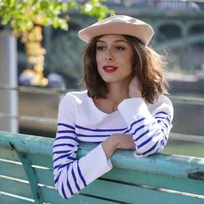 Classic Powder Pink Beret - Le Béret Français Reference: 315 | Chapellerie Traclet