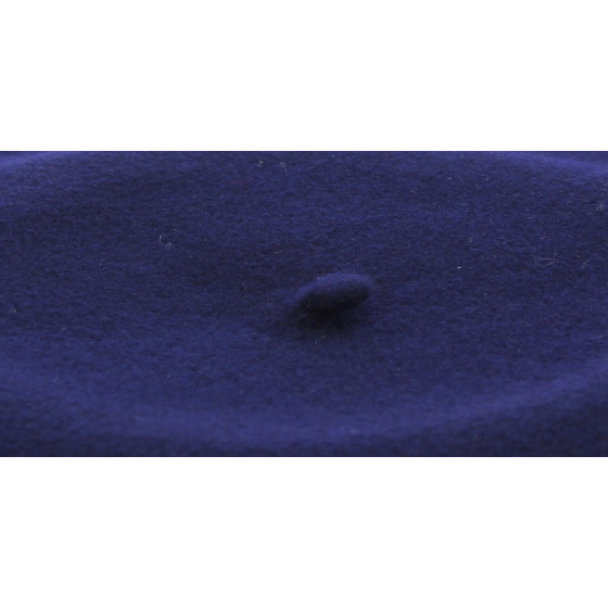 Authentic navy Alpine hunter beret