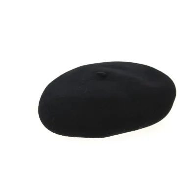Black Eva Beret - Heritage by Laulhere Reference: 9762 | Traclet Hat Shop