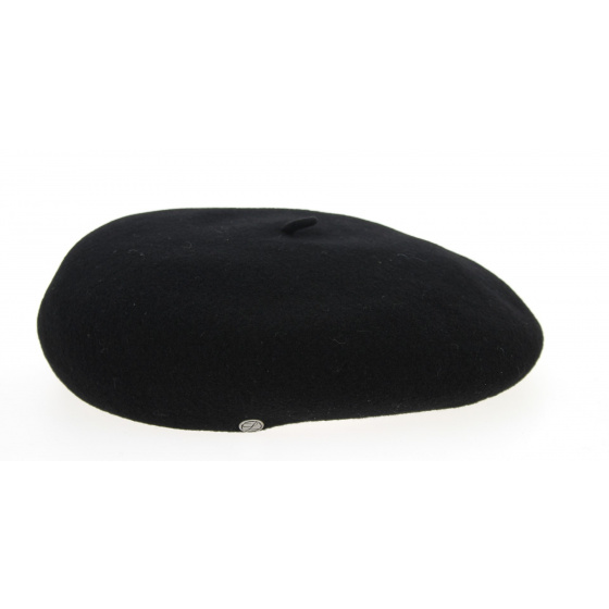 Black Eva Beret - Heritage by Laulhere