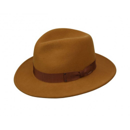 Curtis Bronze Fedora Hat - Bailey