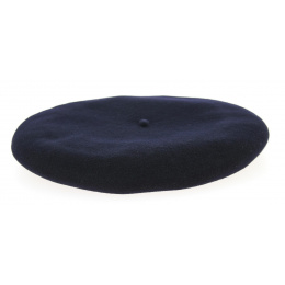 Authentic navy Basque beret